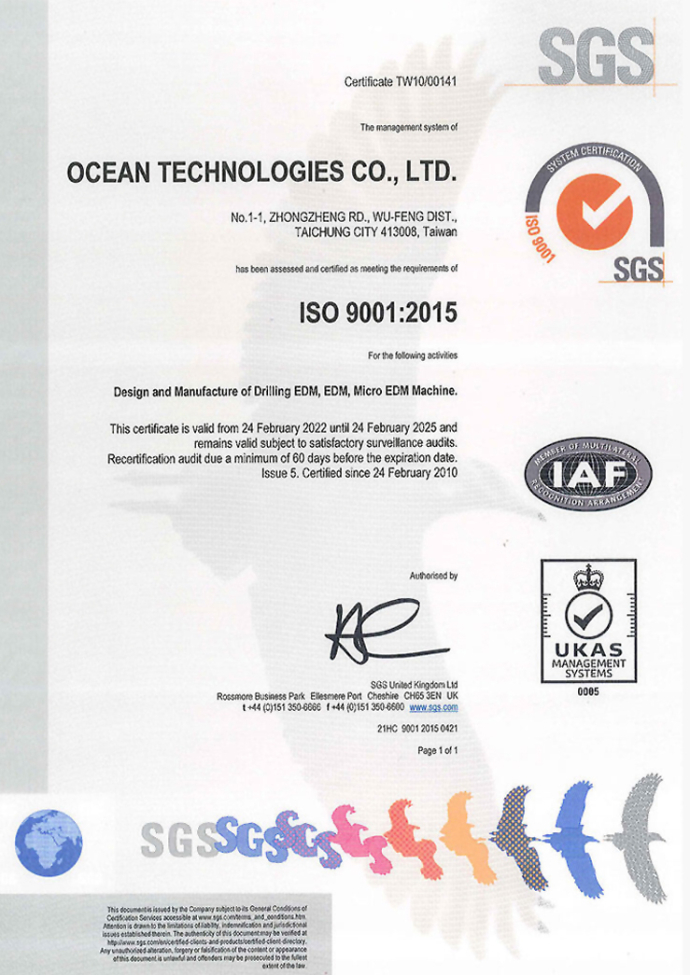 Certificación ISO 9001