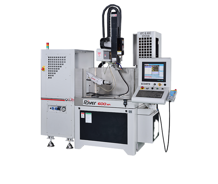 River 600 CNC Super Drill EDM