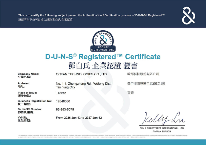 Registrado en D-U-N-S